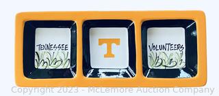 Tennessee Vols Ceramic Divided Platter/Tray by Magnolia Lane