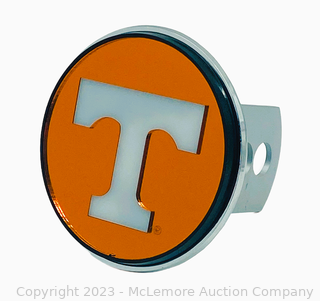 Tennessee Vols Metal Etched Trailer Hitch Cover 