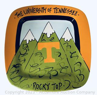 Tennessee Vols Ceramic Rocky Top Platter by Magnolia Lane