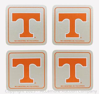 Tennessee Vols Leather Coaster Set of 4