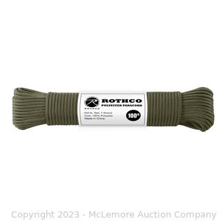 Brand New - PURPLE -  ROTHCO POLYESTER 550 PARACORD 100 FT - $14 - See link (New)