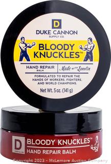 Brand New - Duke Cannon - Bloody Knuckles Hand Repair Balm - White - 5oz can - $16 - SEE LINK (New)