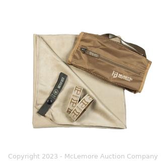 Brand New - Gear Aid McNett Tactical Ultra Compact Microfiber Towel & Bag Sand Brown Medium -MED (20”x40”) - $19 - SEE LINK (New)
