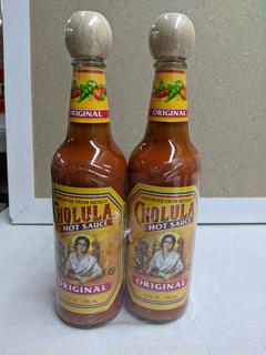 Cholula Hot Sauce, Original, 12 fl oz - 2 Pack (New)