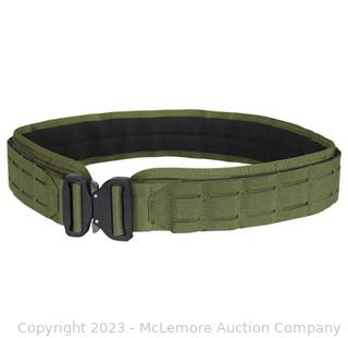 Brand New - Condor LCS Cobra Gun Belt - Olive - Large/X-Large - 121175-001-L - popular shooting belt for outdoorsmen as well as first responders in training or on active duty - $99 - SEE LINK (New)