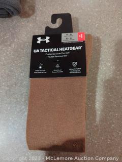 Brand New - Under Armour Tactical Heatgear OTC Over-the-calf Boot Socks Coyote 1-pair Size M (New)