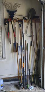 Lot of Assorted Lawn & Garden Tools