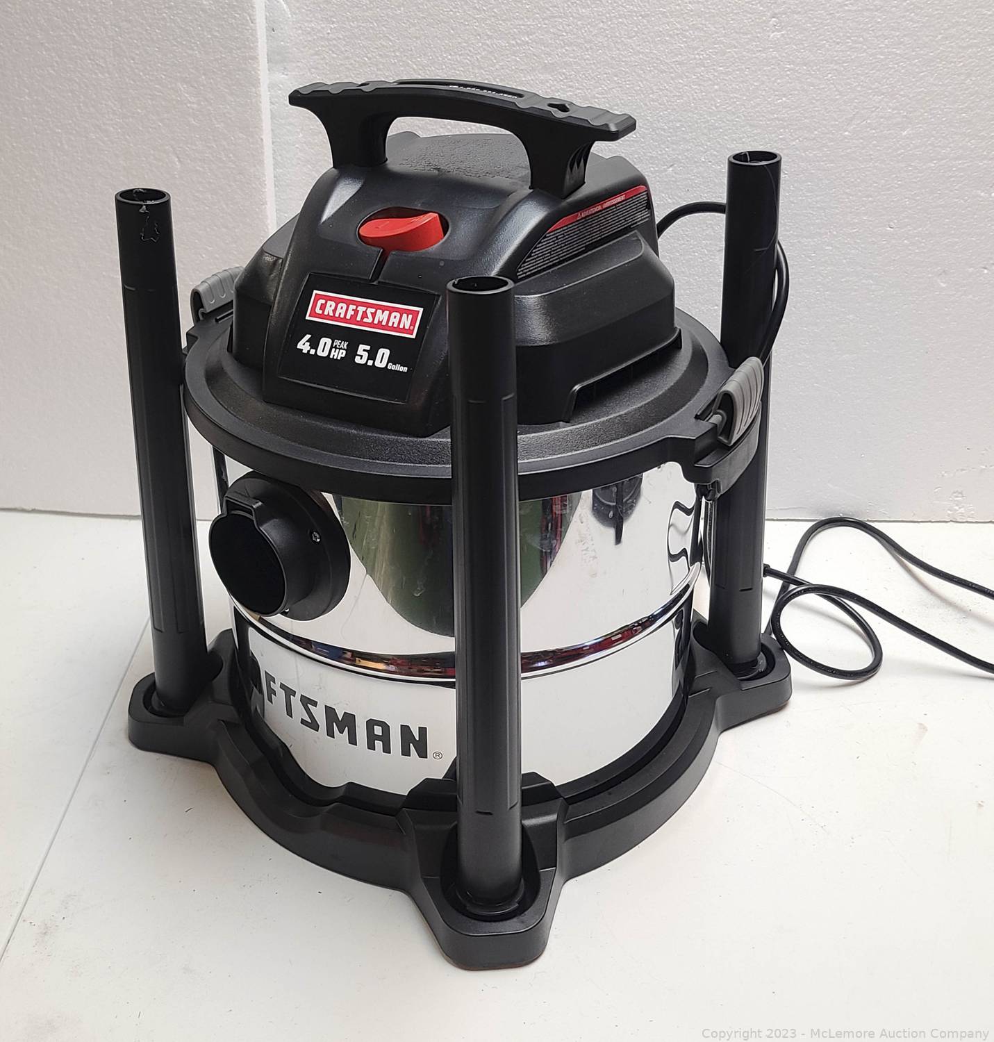 McLemore Auction Company Auction Power Tools, Electric Lawnmowers