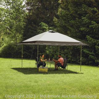 New in box - Coleman 13 x 13 Eaved Pop Up Shelter - Onepeak Technology One-Push Center Hub for Easy Set-Up. Pull Strap Included for Convenient Tear Down - Vented Roof Releases Trapped Heat - $179 - SEE LINK (New)