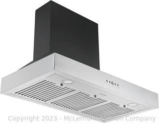 Brand New in box - Ancona AN-1579 Pro Range Hood, 36 in, Black and Stainless Steel - $1238 on Amazon - SEE LINK (New)