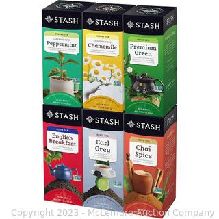 Stash Tea, Variety Pack, 180-count (New)