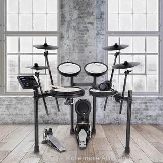 Brand New in box - Roland V-Drum Kit -TD-07KX - Full Kit with Pedal and frame - TD-07 Module with Over 140 Sounds - Headphones Included - Bluetooth® & USB (New)