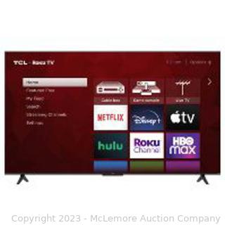 New Open Box, Tested Working, Complete with Stand, ROKU Remote, and power cord - TCL 43" Class 4K Ultra HD Roku Smart TV - mfg #  43S453 - $219 - SEE LINK (New - Open Box)