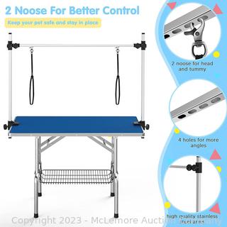Dog Grooming Table. Open box, condition unverified 