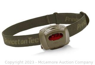 Brand New - PRINCETON TEC QUAD TACTICAL LED HEADLAMP LIGHT FLASHLIGHT AAA IPX7 4 colours - 4 Lighting modes: High, Medium, Low and Strobe - Includes 3 interchangeable lens covers: Blue, Green and Red - $44 - SEE LINK (New)