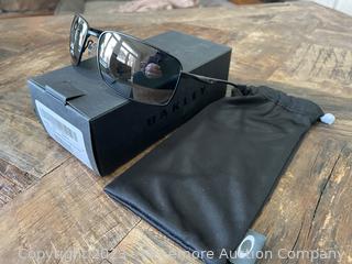 Brand New - Oakley Square Wire 4075 Matte Black / Black Iridium Polarized Sunglasses w Case - 004075 - $161 - SEE LINK (New)