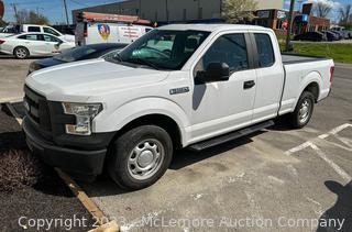 2015 Ford F-150 with a 3.5L V6 DOHC 24V Engine Extended Cab Pickup Truck; VIN 1FTEX1C83FKE97244