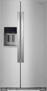 Brand New in box - Whirlpool - 28.4 Cu. Ft. Side-by-Side Refrigerator with In-Door-Ice Storage - Stainless steel - mfg # WRS588FIHZ - $1899 at Best Buy - SEE LINK (New)