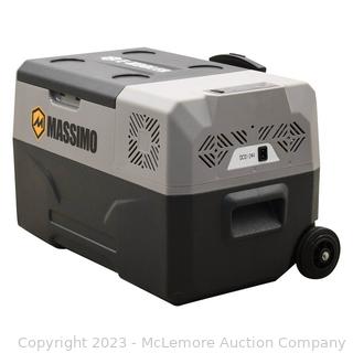 Used - Tested working - Excellent Condition - Massimo - E-Kooler 32 qt. Electric Portable Cooler Mini Fridge - $355 at Home Depot - SEE LINK (See Description)