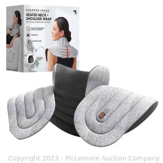 Sharper Image Heated Neck & Shoulder Wrap (New - Open Box)