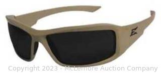 Brand New - Ballistic Safety Rated - Edge Eyewear Xh63-G15-Tt Sunglasses / Safety Glasses, Wraparound G-15 Polycarbonate Lens - Hamel  Desert Sand - $59 - SEE LINK (New)