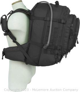 Brand New - Mercury Code Alpha Tactical Gear Backpack with Hydrapak  - designed for Navy Seal and Special Ops - 600 Denier polyester construction with vinyl backing with 100 oz. Hydrapak Hydration System - $124 SEE LINK (New)