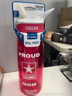 Brand New - Camelbak Proud U.S. Army Mom Eddy .75L Bottle - spill-proof, .75 L BPA-Free eddy Bottle from Camelbak (New)