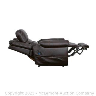 Brand New - Flexsteel Fabric Lift Chair - Dark Brown - 42 in. x 38 in. x 43 in. -Built with Flexsteel’s Blue Steel DualFlex Spring System - Power Hand Control Adjusts the Headrest, Lumbar Support, and Recline Features - Dual Motors Quietly Lift and Recline for Smooth Motion - Heavy-Duty Lay-Flat Mechanism - $1299 - SEE LINK (New)