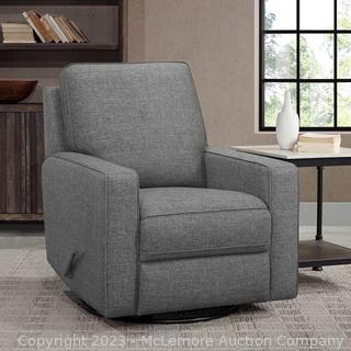 New in box - Maine Fabric Swivel Glider Recliner - 360 Degree Swivel - Manual reclining seat - $349 - SEE LINK (New)