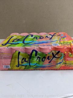 LaCroix Sparkling Water, Variety Pack, 12 fl oz, - 45-count - Out of retail packaging (See Description)