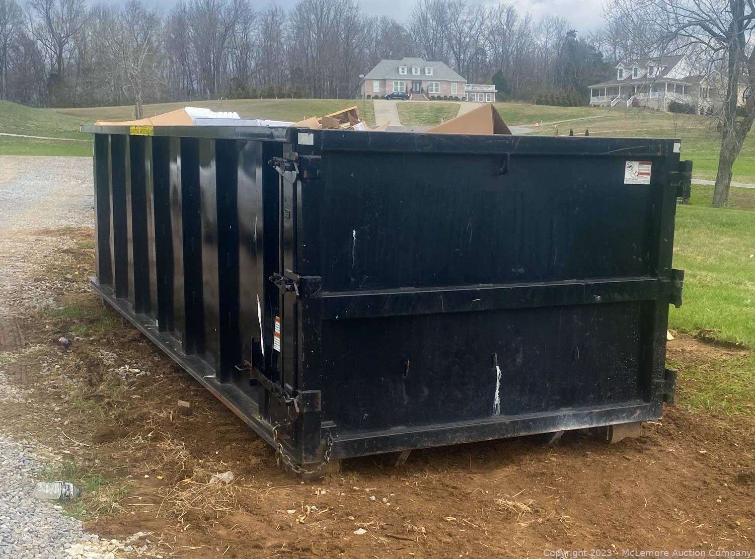 McLemore Auction Company Auction Complete Liquidation of Dirt Floor