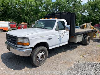 1997 Ford F450 460 Engine, Auto Trans NO Forward Gears Runs, 85,222 Miles, VIN 1FDLF47G1VEA55942  - BILL OF SALE ONLY