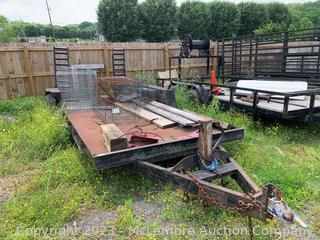 Equipment Trailer  - BILL OF SALE ONLY