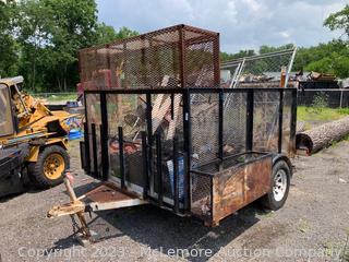 Utility Trailer w/Sides  - BILL OF SALE ONLY