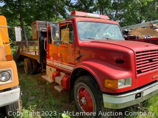1991 International DT466 Auto, Landscaping Bed, VIN 1HT5DNHRXMH352140  - BILL OF SALE ONLY