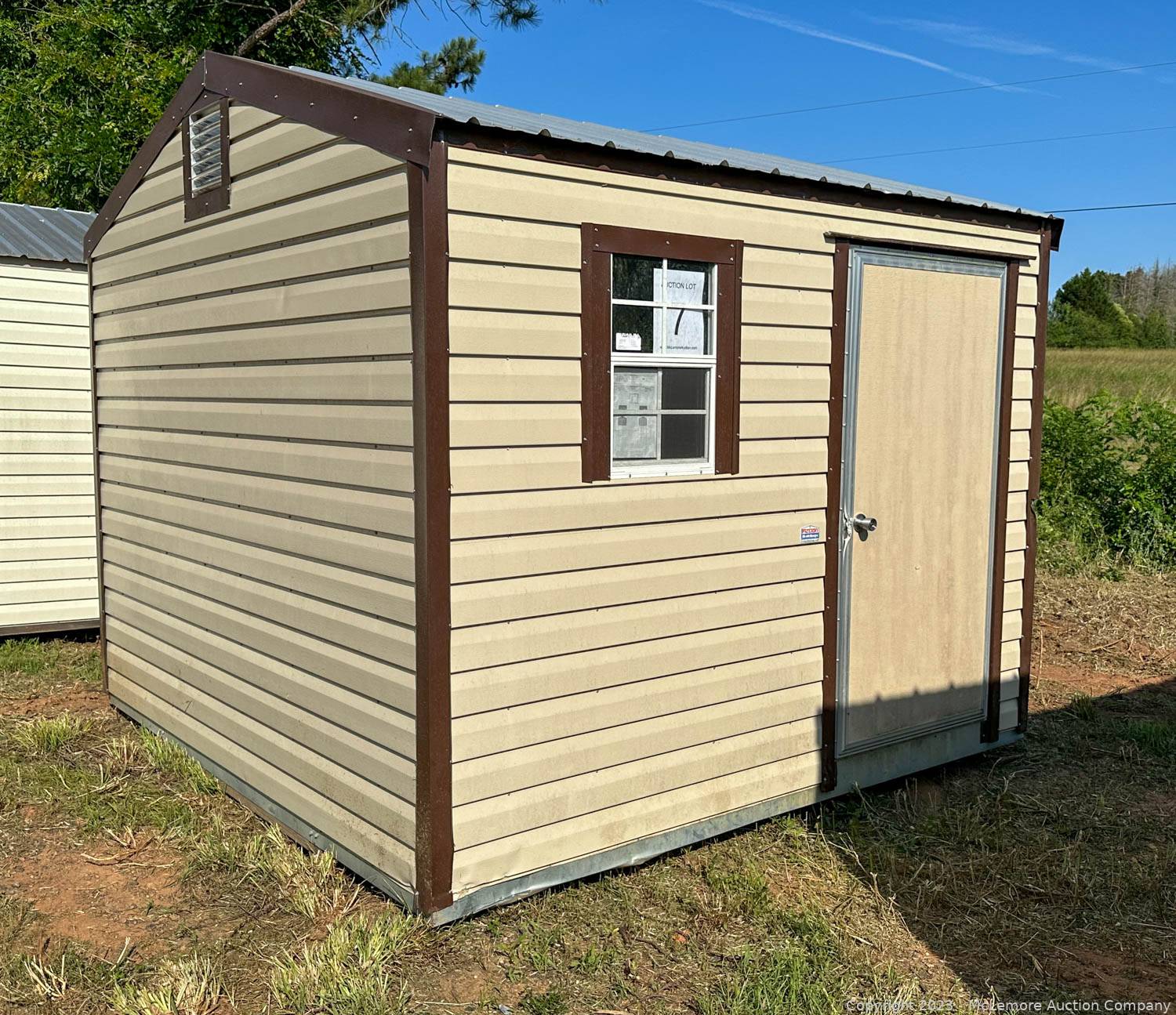 McLemore Auction Company - Auction: 33 Portable Storage Sheds and 4 ...