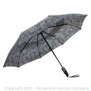 Shedrain WindPro Umbrella - Vented Canopy with Anti-Inversion Technology Resists Winds up to 75 MPH - 46-inch Canopy Arc - UPF 50+ Sun Protection and Nanoskin® Water Repellency Coating (New)