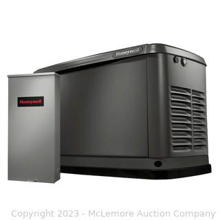 Brand New - Damaged Box - CONFIRMED BRAND NEW - COMPLETE  - Honeywell 22kW Home Standby Generator with Transfer Switich - Natural Gas or LP Gas Operation - 200 Amp NEMA 3 Indoor/Outdoor Rated Transfer Switch - Durable All-Weather Aluminum Enclosure - $5399 at Costco - SEE LNK (New - Open Box)