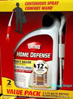 Ortho Home Defense Insect Killer 1.33 gallon 2-Pk  (New - Open Box)