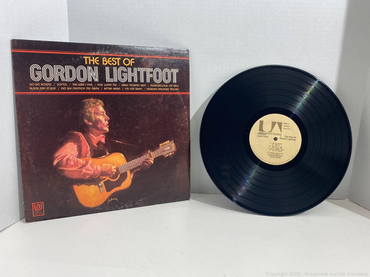 McLemore Auction Company Auction 500+ Vintage Vinyl Record Albums