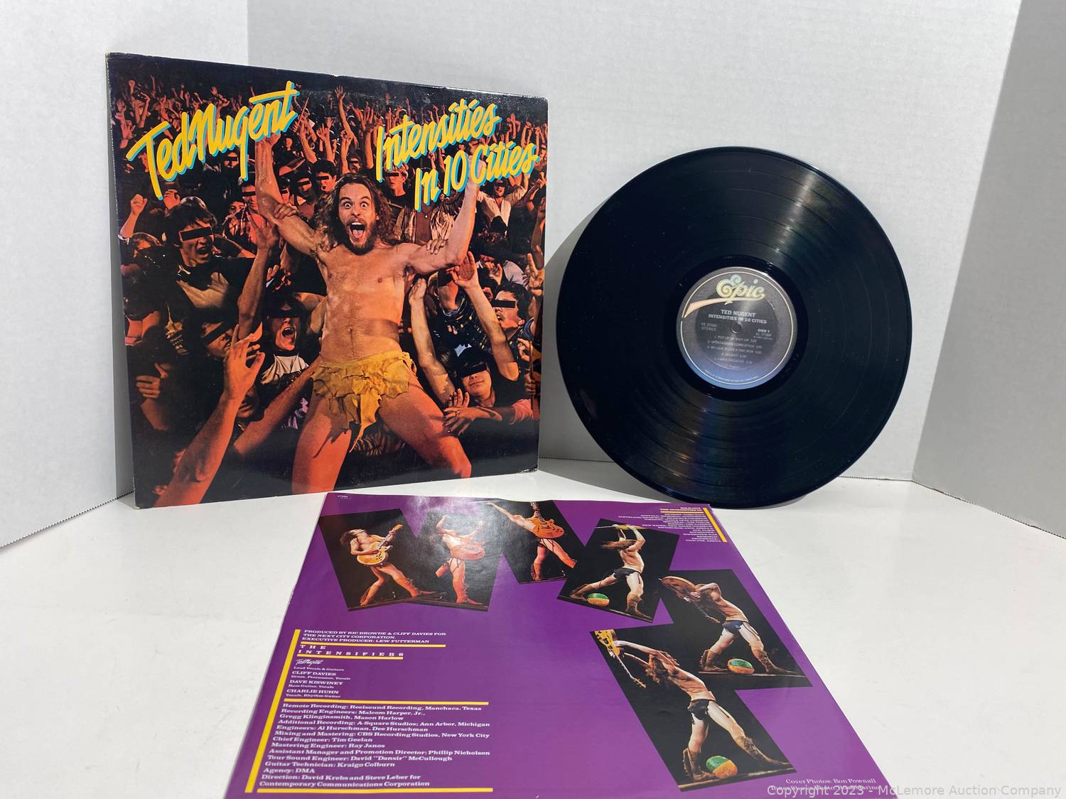 McLemore Auction Company Auction 500+ Vintage Vinyl Record Albums