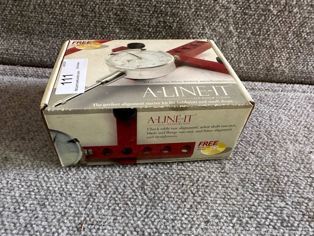 McLemore Auction Company Auction Enclosed Trailer, Assorted Tools