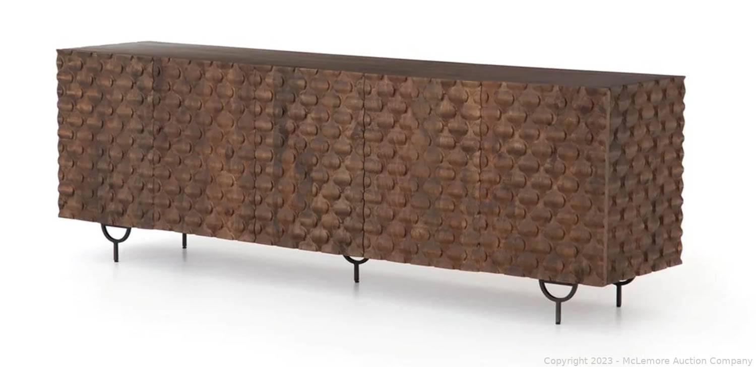 McLemore Auction Company Auction Brand New High End Dining, Bedroom