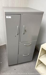Metal File Cabinet Locker with Key