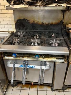 Imperial Six-Burner Range and Oven