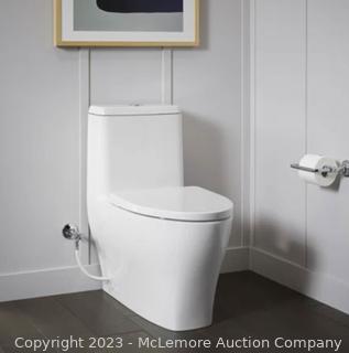 Kohler Reach 0.8 / 1.28 GPF Dual Flush One Piece Elongated Toilet with Actuator Flush - Seat Included MSRP $861   APPEARS NEW IN BOX