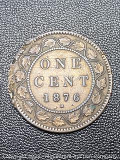 Large Cent 1876