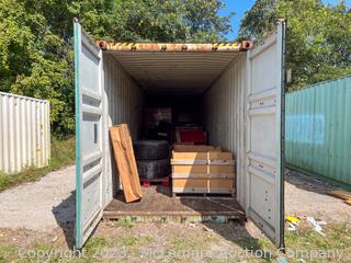 40' High Cube Shipping Container and Contents
