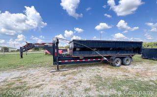 2017 Texas Pride RO82024KGN Roll Off Trailer; VIN 1B9K2HGT0HB624969 - Trailer Only, No Dumpster