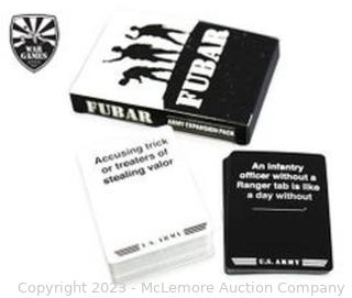 FUBAR Card Game Army Expansion Pack (New)
